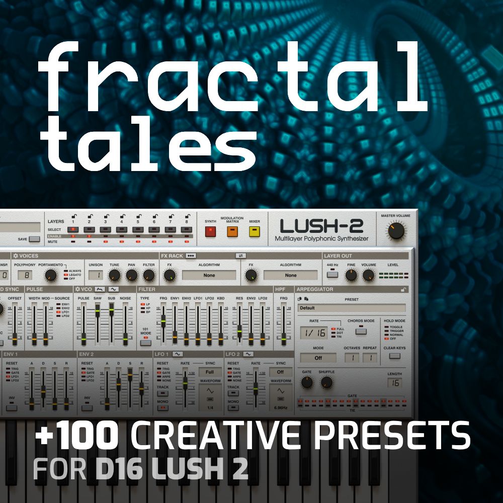 Ocean Swift - Fractal Tales - Lush 2 Presets Software GUI Artwork