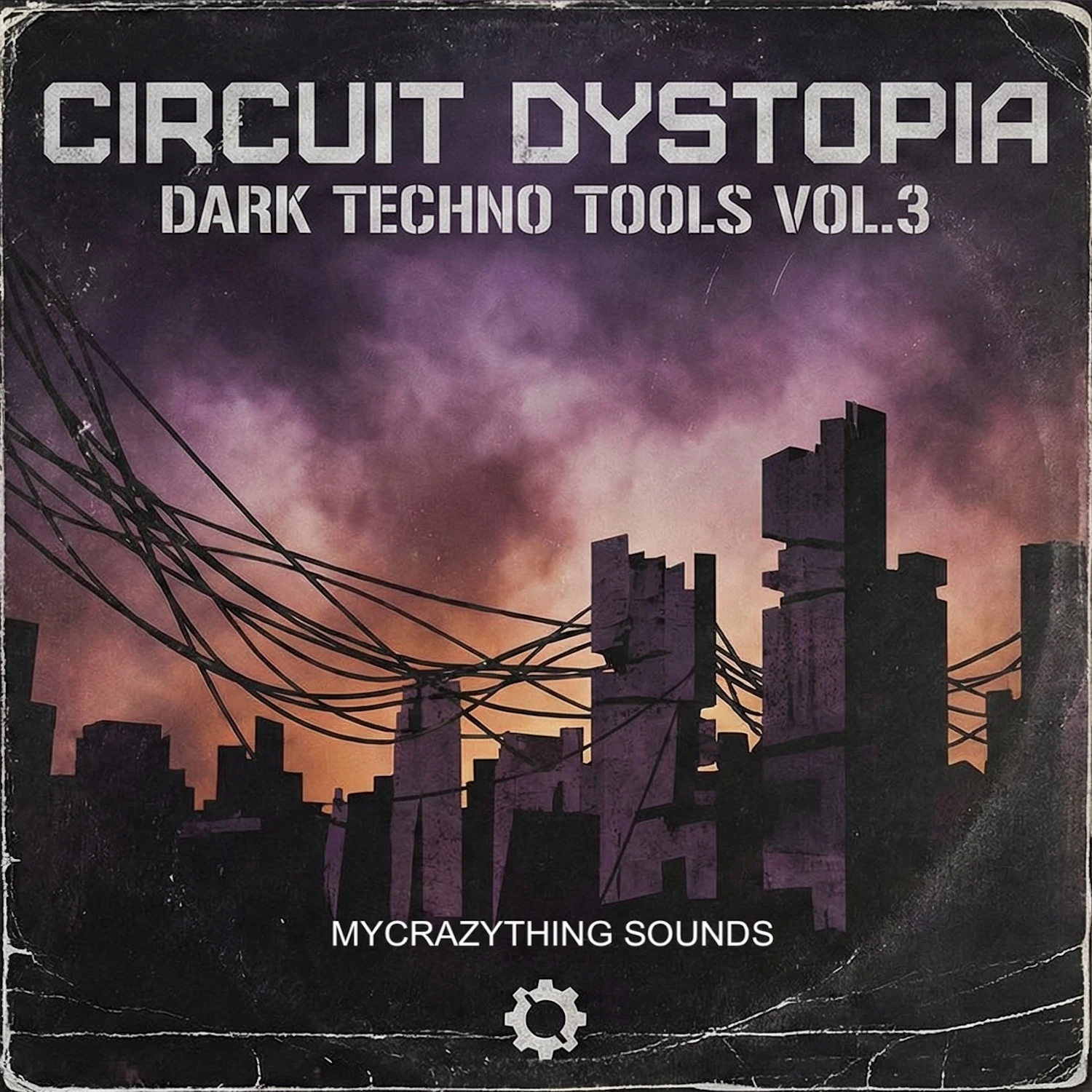 Mycrazything - Circuit Dystopia – Dark Techno Tools Vol.3 Sample Packs Software GUI Artwork