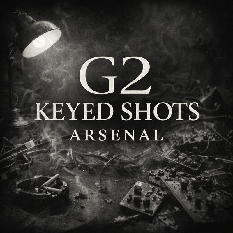 Ocean Swift - G2 Keyed Shots Arsenal Sample Packs Software GUI Artwork