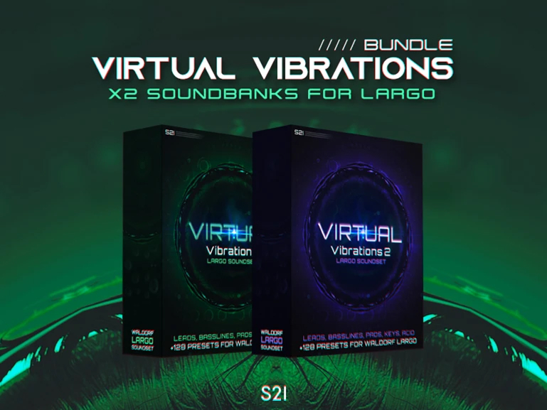 Ocean Swift - Virtual Vibrations - Largo Presets Software GUI Artwork