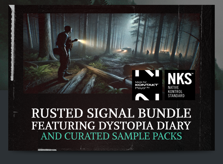 Ocean Swift - Rusted Signal Bundle Sample Packs Software GUI Artwork
