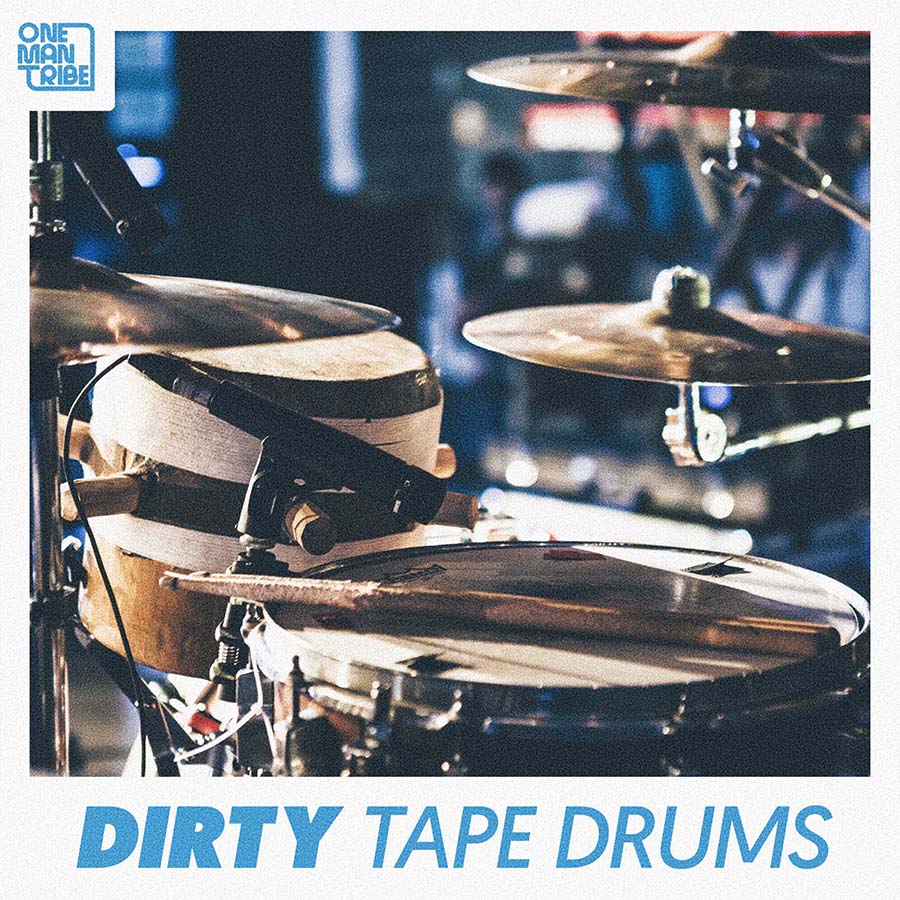 One Man Tribe - Dirty Tape Drums Sample Packs Software GUI Artwork