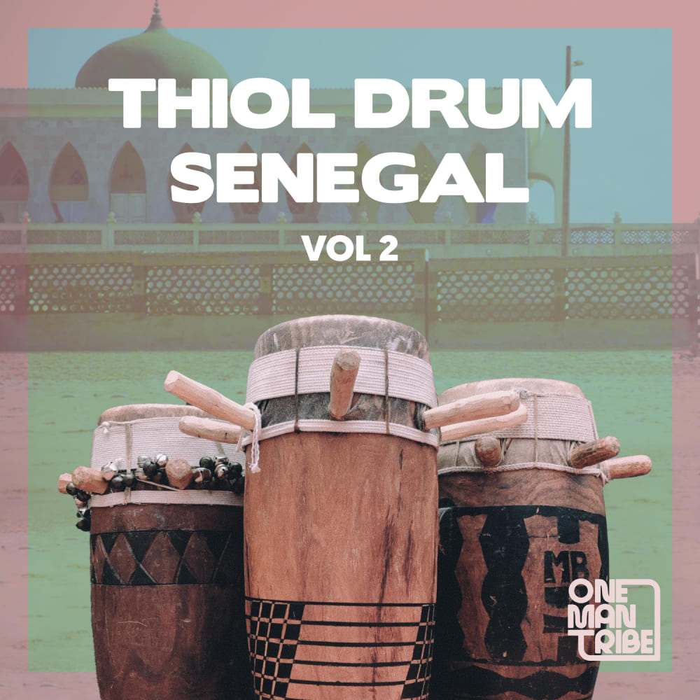 One Man Tribe - Thiol Drum Senegal Vol. 2 Sample Packs Software GUI Artwork