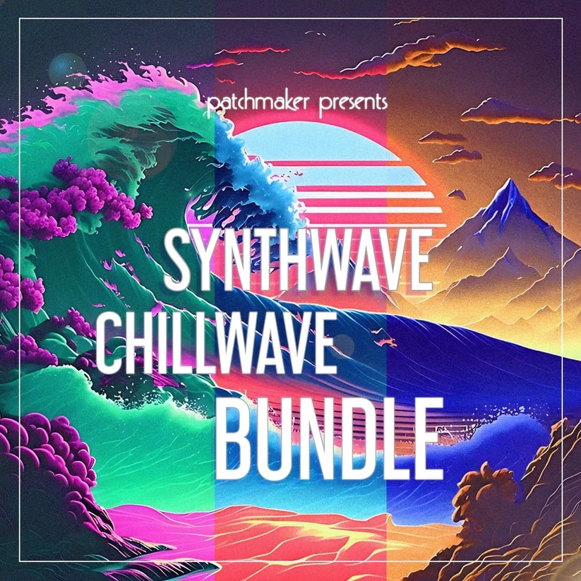 Patchmaker - Synthwave & Chillwave Bundle Presets Software GUI Artwork