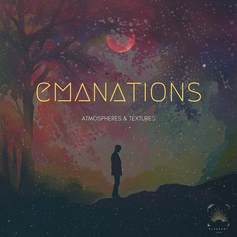 Pleasant Noise - Emanations Sample Packs Software GUI Artwork