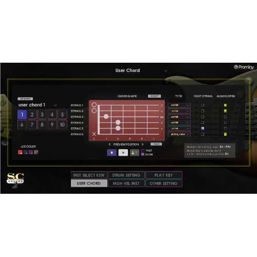 Prominy  - SC Electric Guitar 2 Screenshot 4