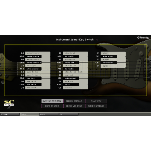 Prominy  - SC Electric Guitar 2 Screenshot 6