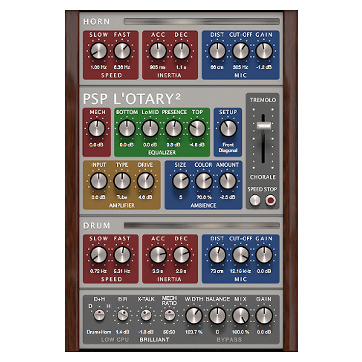 PSPaudioware - PSP L’otary2 Plugins & FX Software GUI Artwork