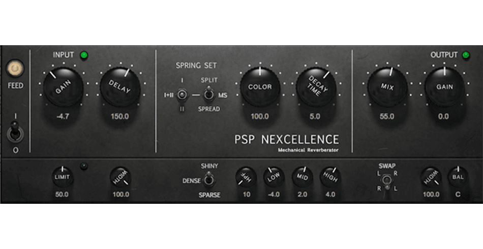 PSPaudioware - PSP Nexcellence Plugins & FX Software GUI Artwork