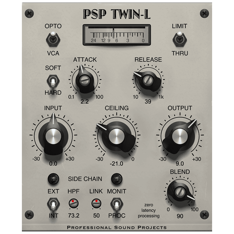 PSPaudioware - PSP Twin-L Plugins & FX Software GUI Artwork
