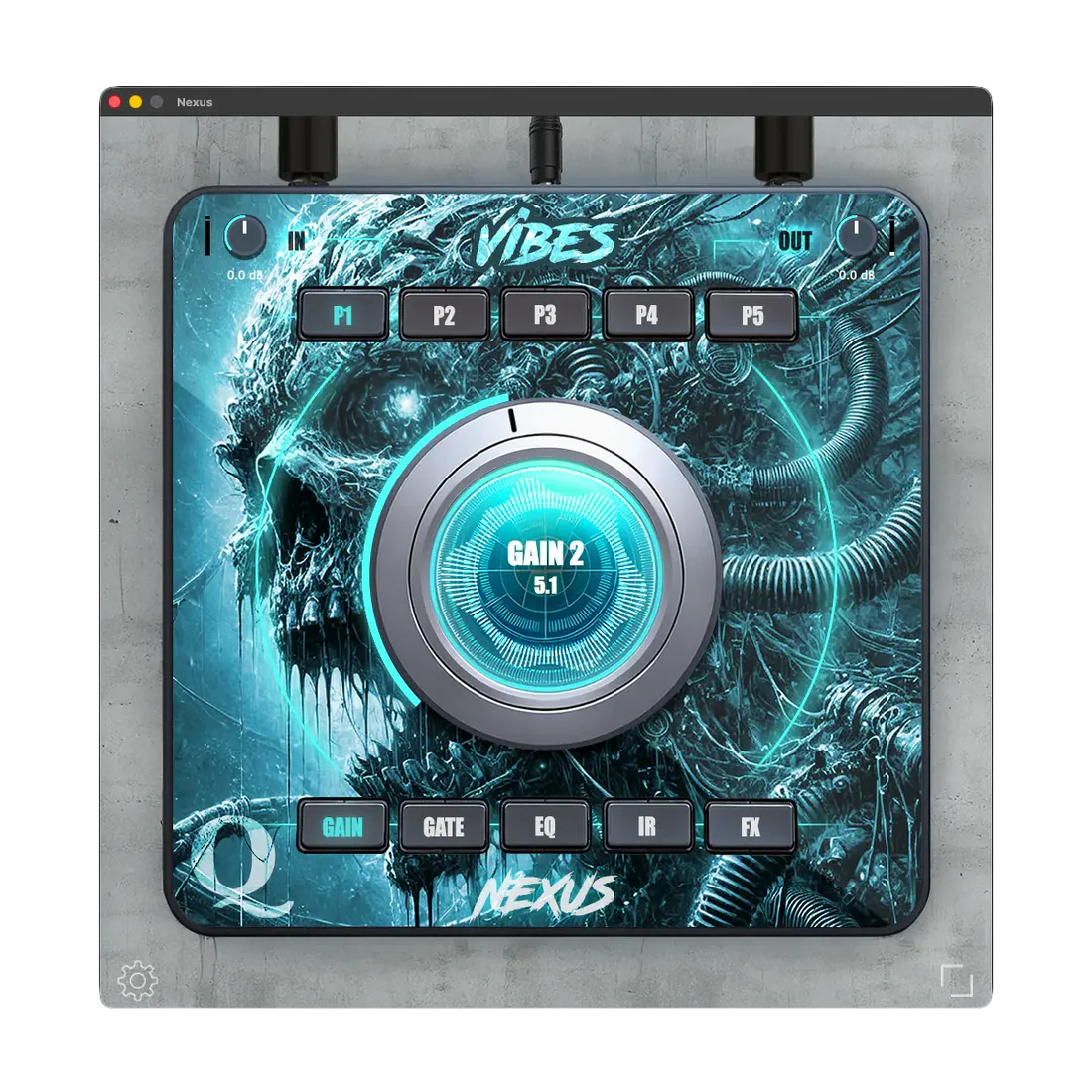 Quantum DSP - Nexus Plugins & FX Software GUI Artwork