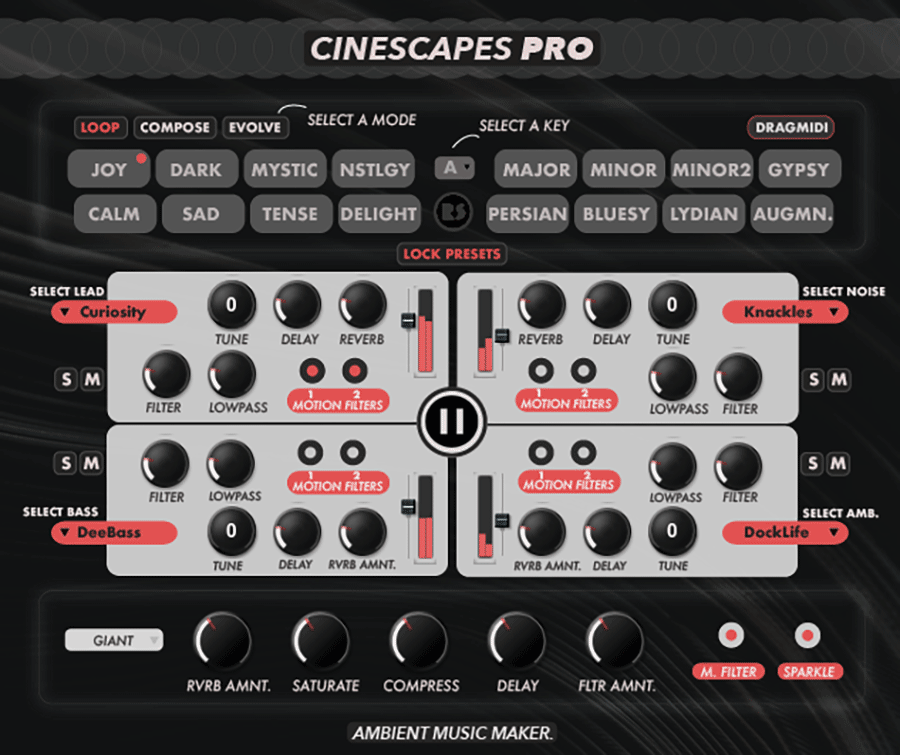 Rast Sound - Cinescapes PRO 2 Screenshot 2