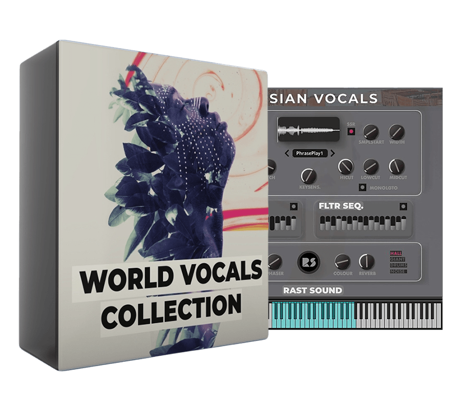 Rast Sound - World Vocals Collection Kontakt Instruments Software GUI Artwork