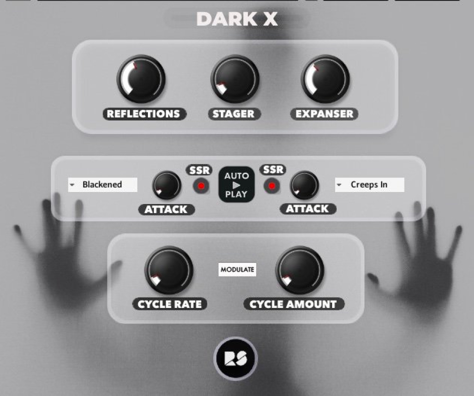 Rast Sound - Dark X Kontakt Instruments Software GUI Artwork