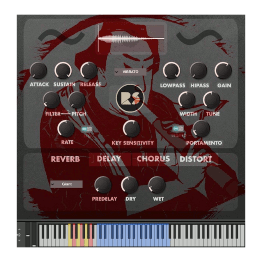 Rast Sound - Master Shakuhachi Kontakt Instruments Software GUI Artwork