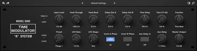 Rave Generation - Time Modulator Plugins & FX Software GUI Artwork