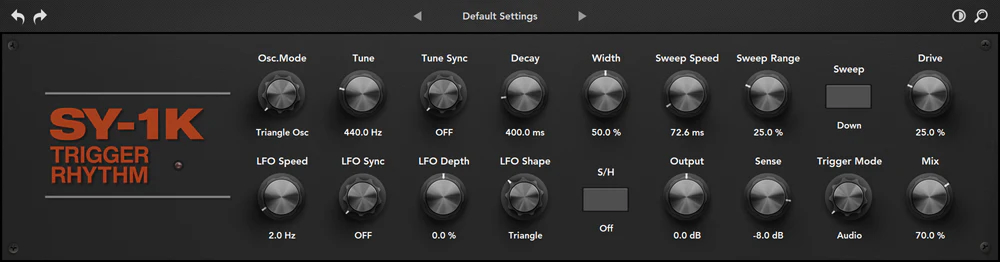 Rave Generation - Trigger Rhythm Plugins & FX Software GUI Artwork