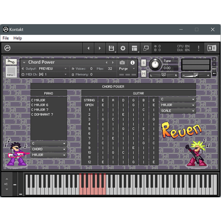 Reuen - Chords and Notes Bundle Screenshot 2