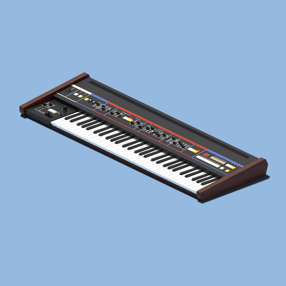 Reverb Machine - Juno Jazz - TAL U-NO-LX Presets Software GUI Artwork