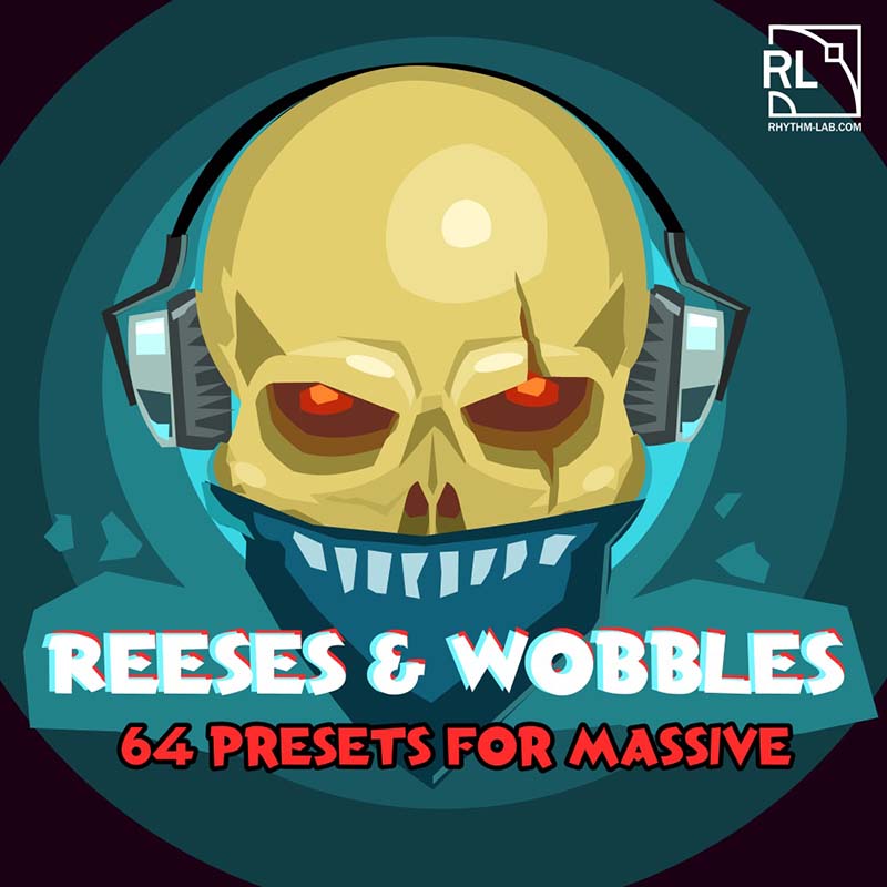 Rhythm Lab - Reeses & Wobbles - Massive Presets Software GUI Artwork