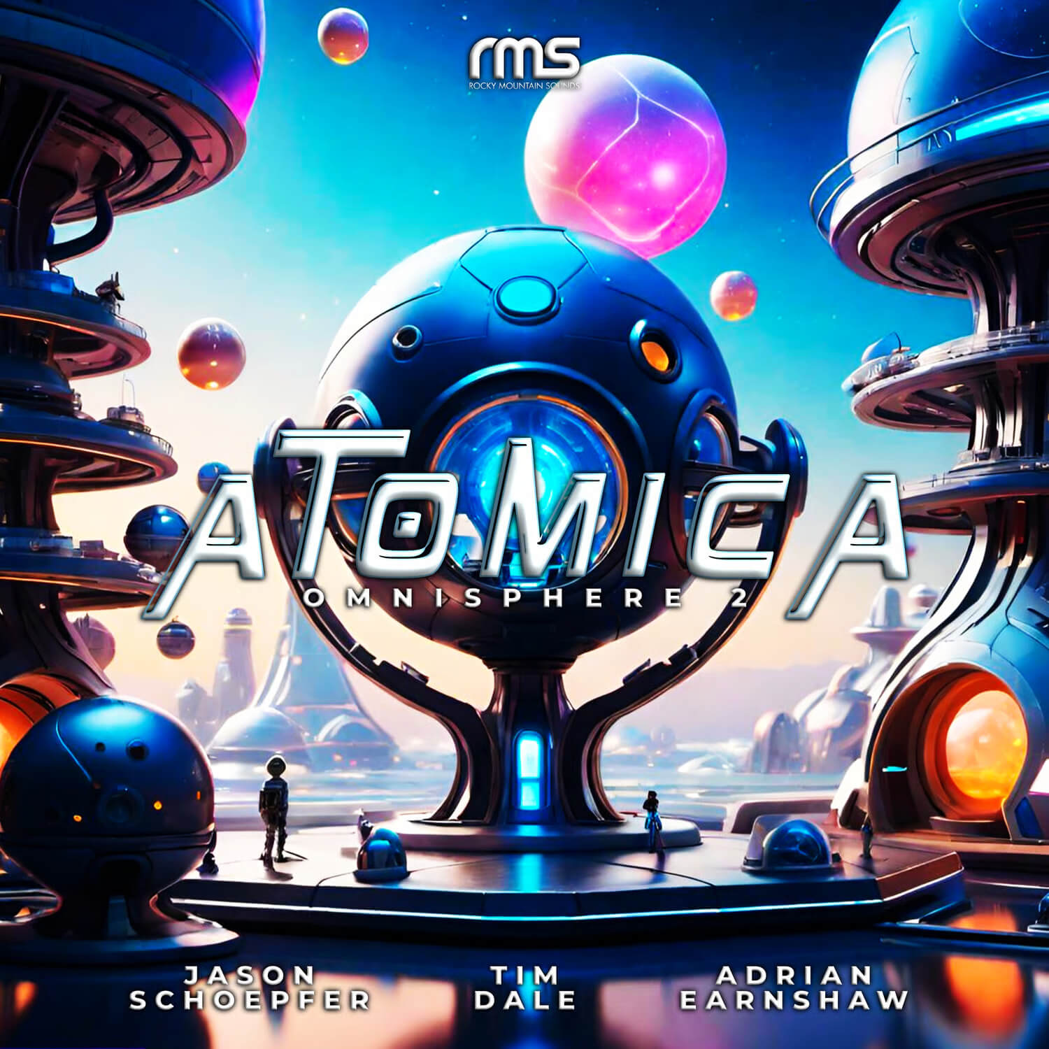Rocky Mountain Sounds - Atomica - Omnisphere 2 Presets Software GUI Artwork