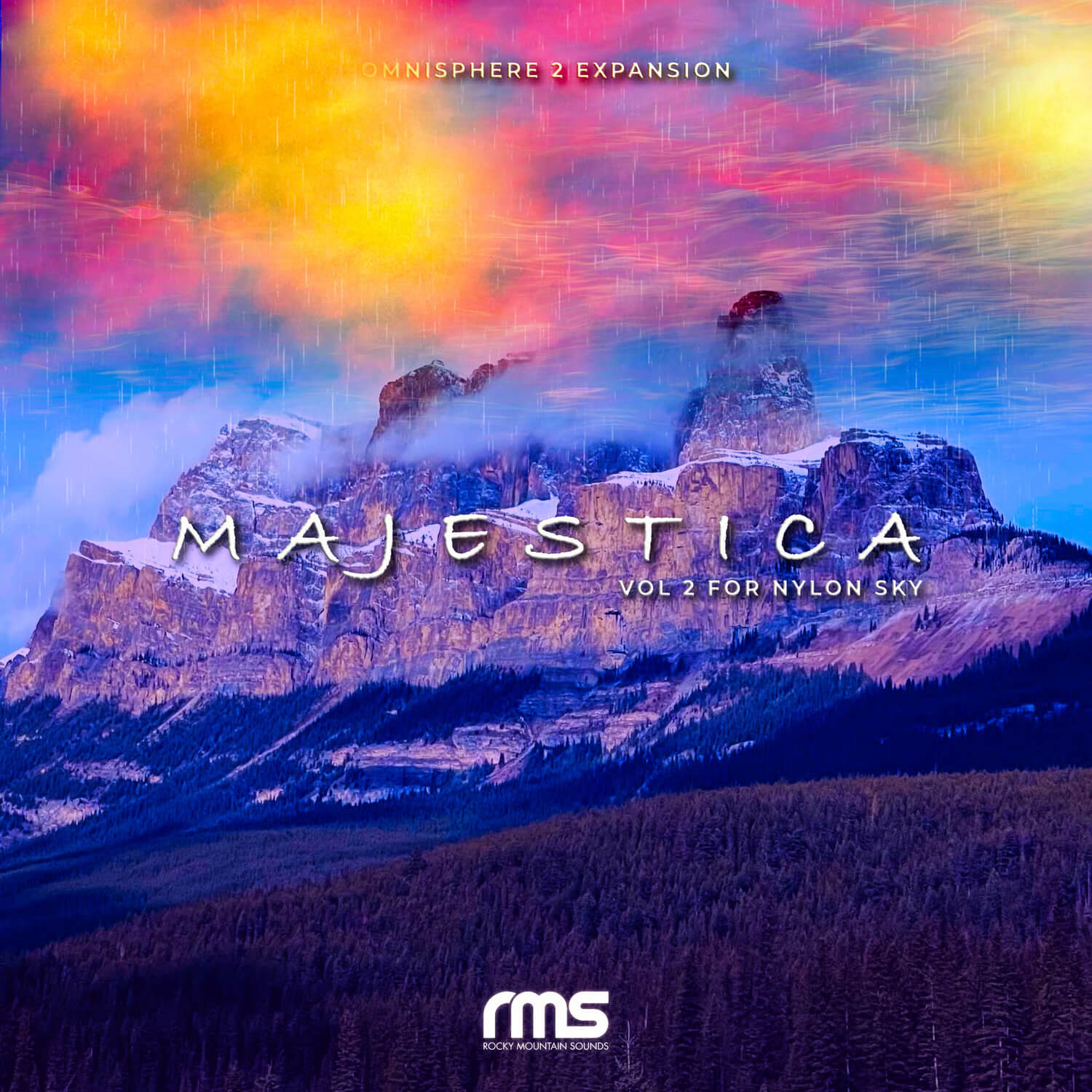 Rocky Mountain Sounds - Majestica Vol. 2 for Nylon Sky Presets Software GUI Artwork