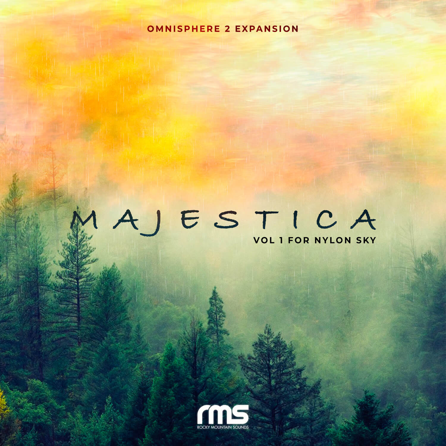 Rocky Mountain Sounds - Majestica Vol.1 for Nylon Sky Presets Software GUI Artwork