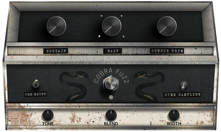 Safari Audio - Cobra Fuzz Plugins & FX Software GUI Artwork