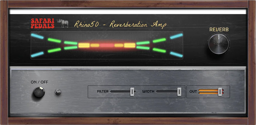 Safari Audio - Rhino Reverb Plugins & FX Software GUI Artwork
