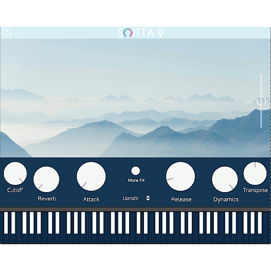 Soitta Soundworks - Interlude Piano Plugins & FX Software GUI Artwork