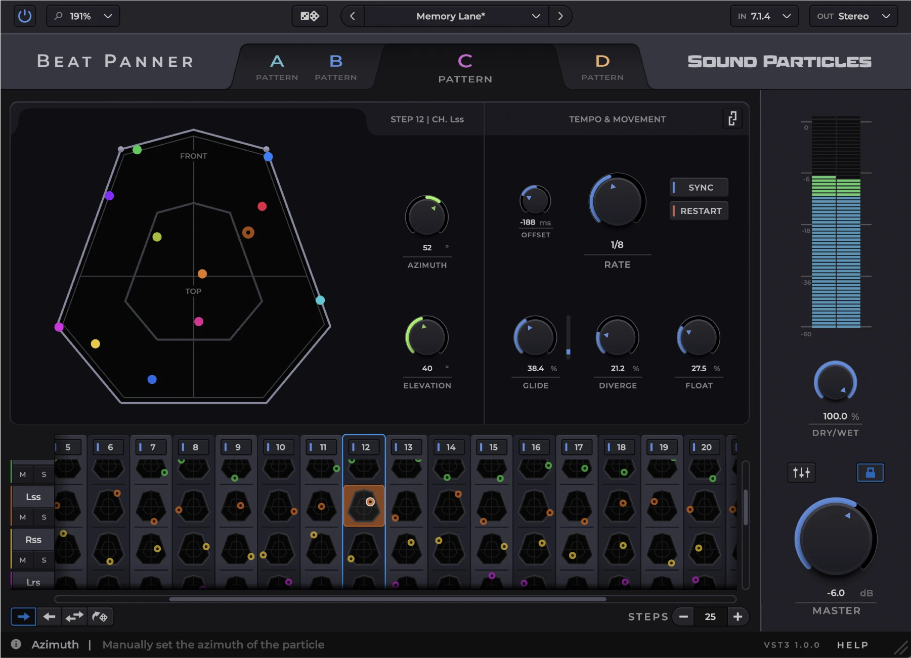 Sound Particles - Beat Panner Screenshot 4