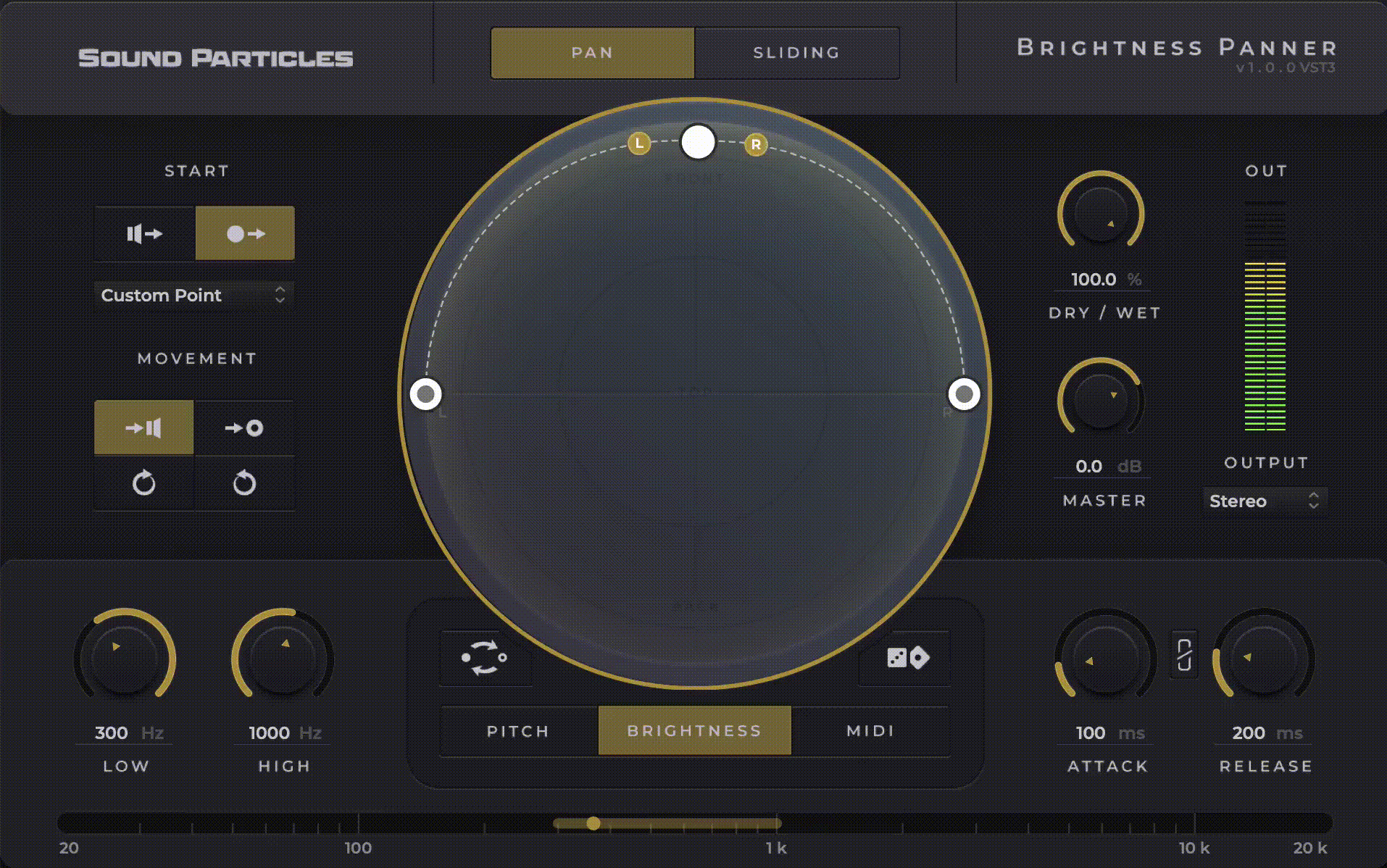 Sound Particles - Brightness Panner Screenshot 3