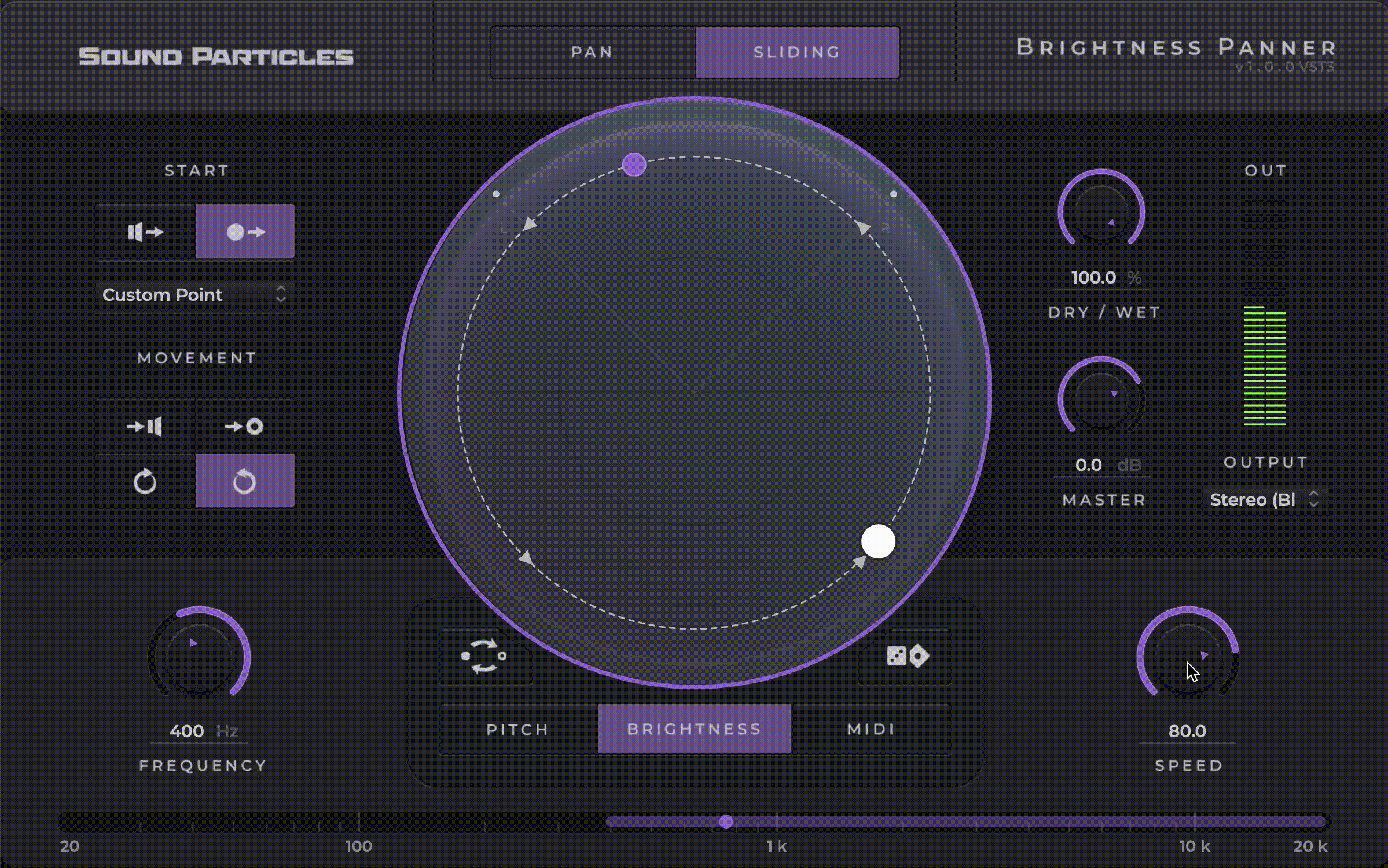 Sound Particles - Brightness Panner Screenshot 4