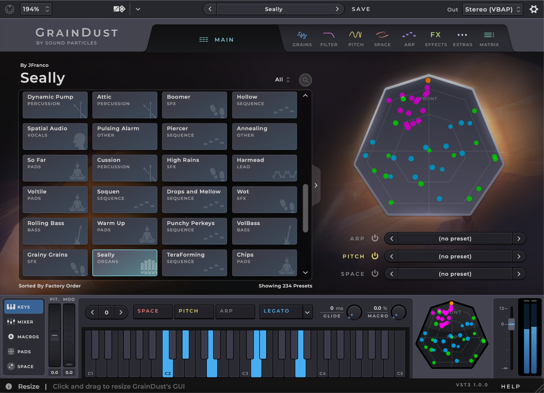Sound Particles - GrainDust Screenshot 6