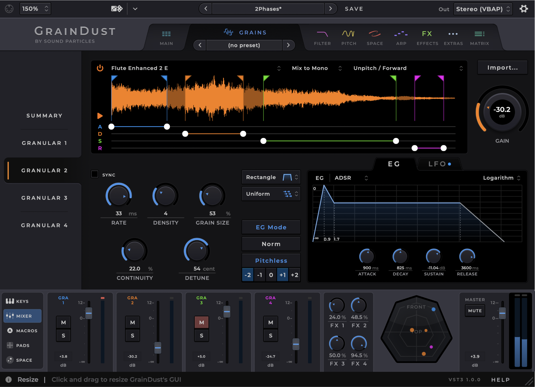 Sound Particles - GrainDust Screenshot 5