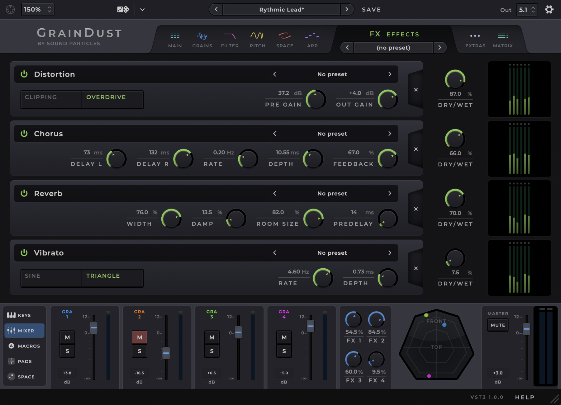 Sound Particles - GrainDust Screenshot 3