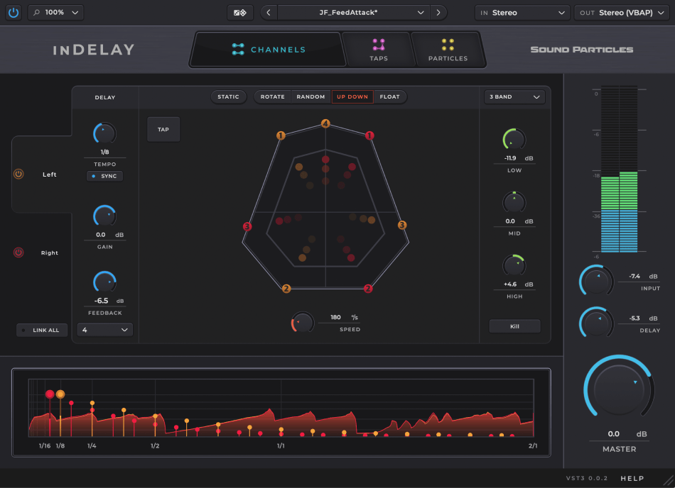 Sound Particles - inDelay Screenshot 3