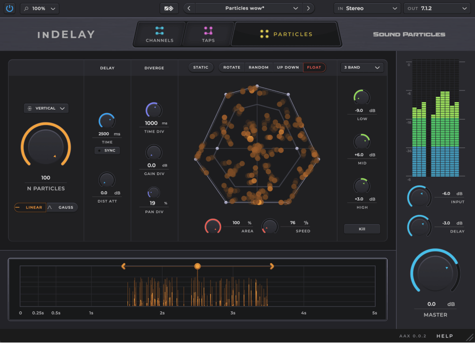 Sound Particles - inDelay Screenshot 2