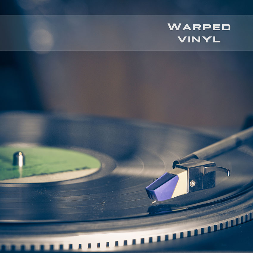 Sounds Divine - Warped Vinyl - FXpansion Strobe 2 Presets Software GUI Artwork