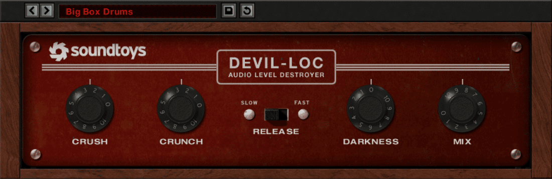 Soundtoys - Devil-Loc Deluxe Plugins & FX Software GUI Artwork