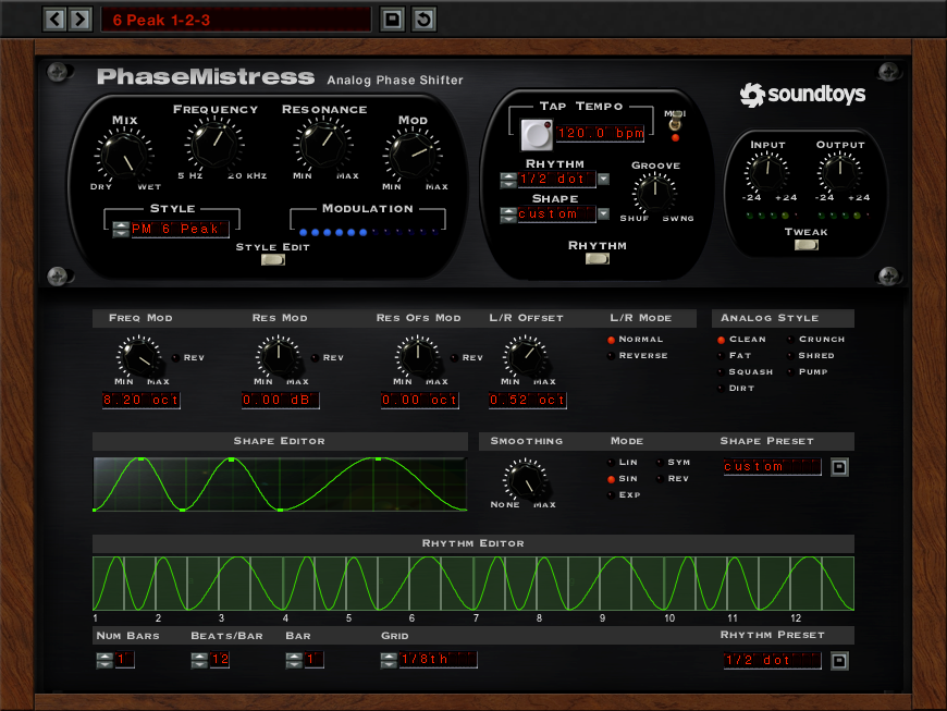 Soundtoys - PhaseMistress Screenshot 3