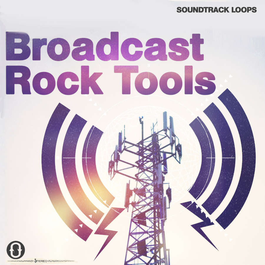 Soundtrack Loops - Broadcast Rock Tools Sample Packs Software GUI Artwork