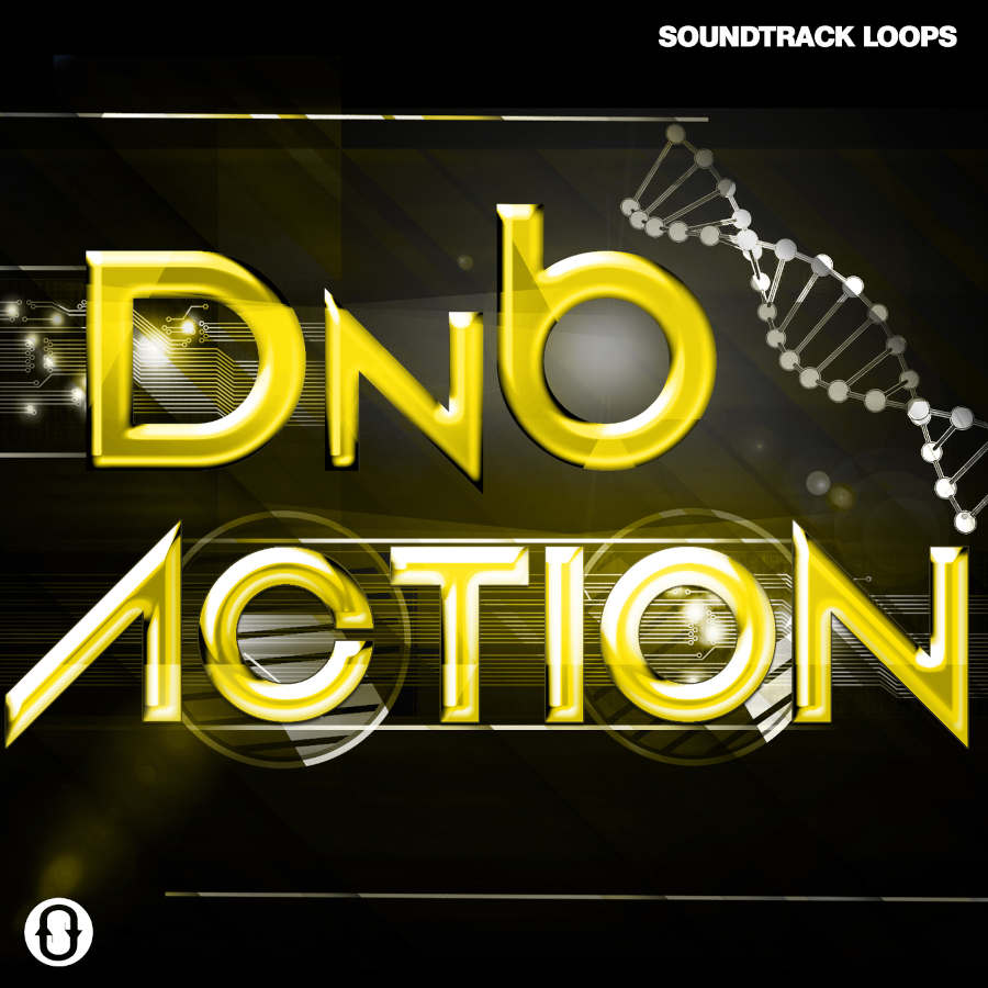 Soundtrack Loops - DnB Action Sample Packs Software GUI Artwork