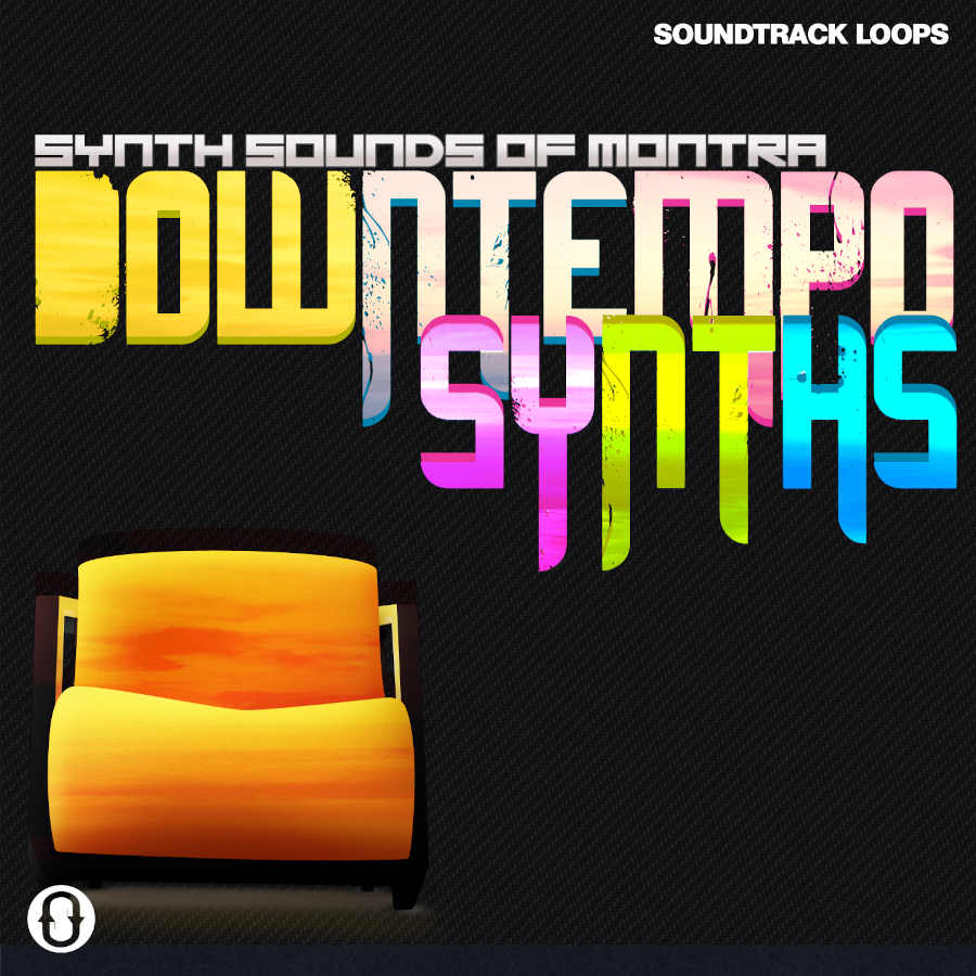 Soundtrack Loops - Downtempo Synths Sample Packs Software GUI Artwork