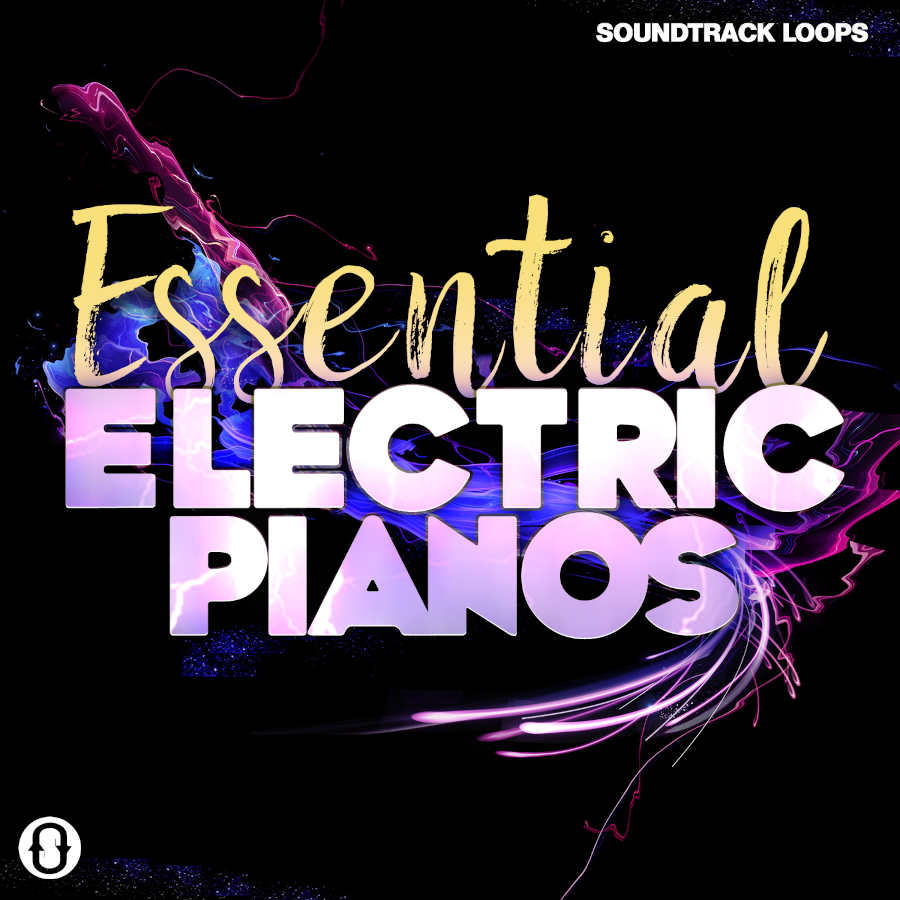Soundtrack Loops - Essential Electric Pianos Sample Packs Software GUI Artwork