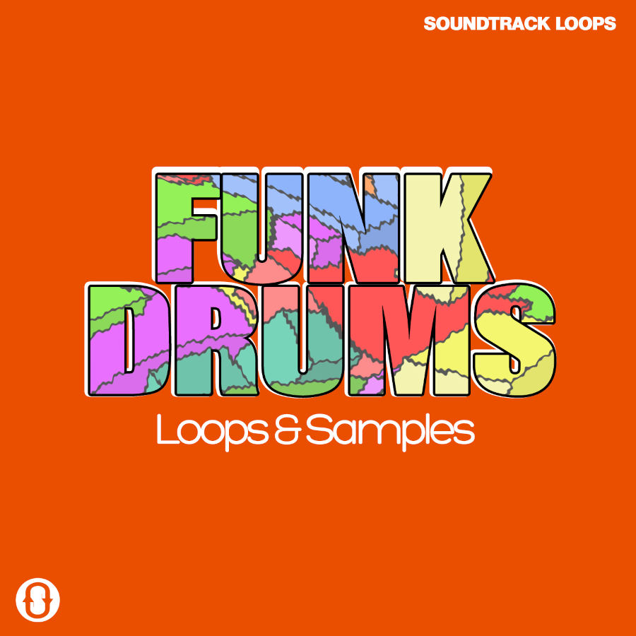 Soundtrack Loops - Funk Drums Sample Packs Software GUI Artwork