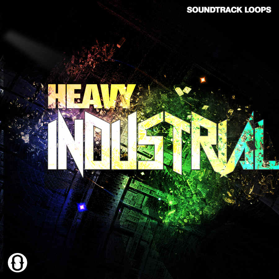 Soundtrack Loops - Heavy Industrial Sample Packs Software GUI Artwork