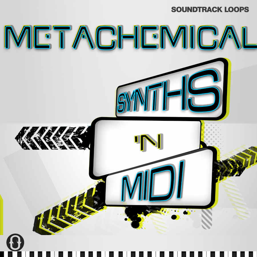 Soundtrack Loops - Metachemical Synth n Midi Sample Packs Software GUI Artwork