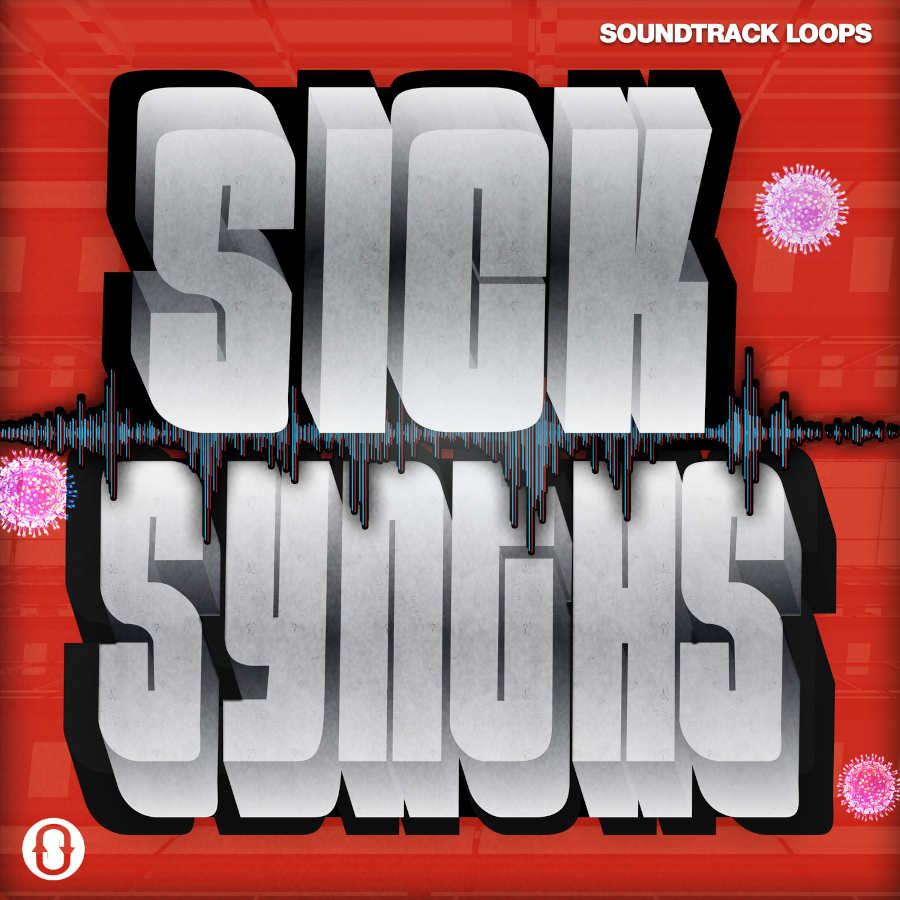 Soundtrack Loops - Sick Synths Sample Packs Software GUI Artwork