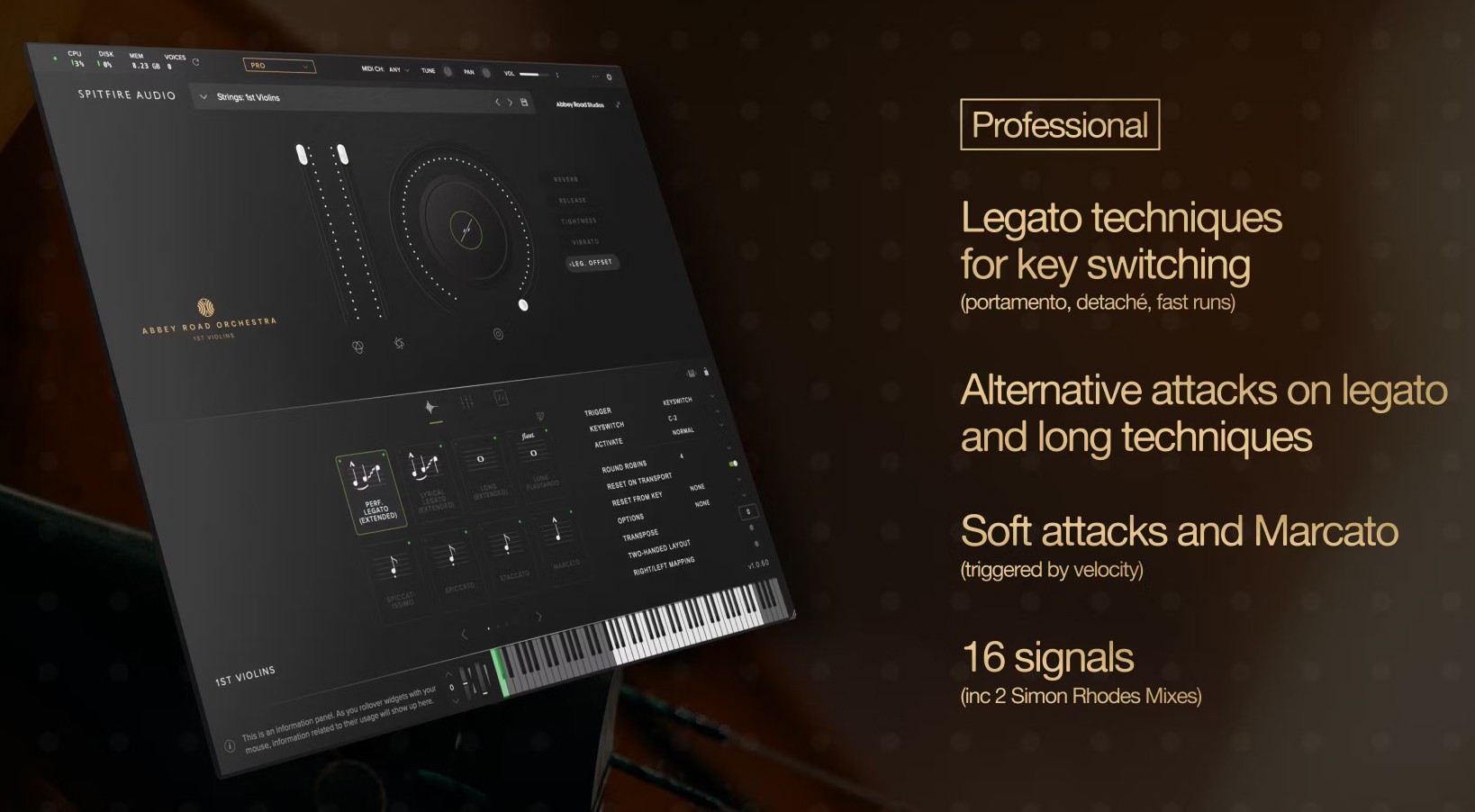 Spitfire Audio - Abbey Road Orchestra: 1st Violins Professional Screenshot 2
